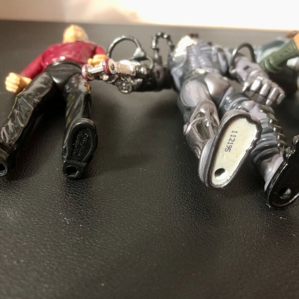 🔴 UNAVAILABLE 🔴 Figures Lot of 4 Playmates Star Trek SPOCK BORG PICARD BETOR - Picture 6 of 6